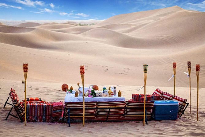 Abu Dhabi Private Desert Romantic Dune Dinner with Dune Bashing - Why this Abu Dhabi desert evening feels different