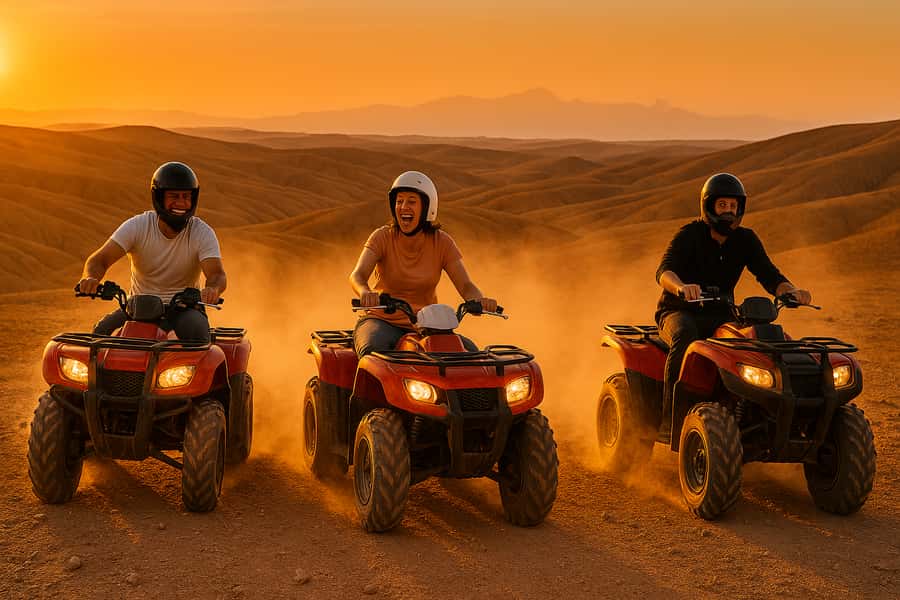 Agafay tour Quade Bike, Sunset and Romantic Dinner Show - How the $17 price holds up