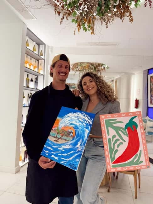 Alicante: Private Art Experience for Couples – Paint & Sip - Price, timing, and practical details
