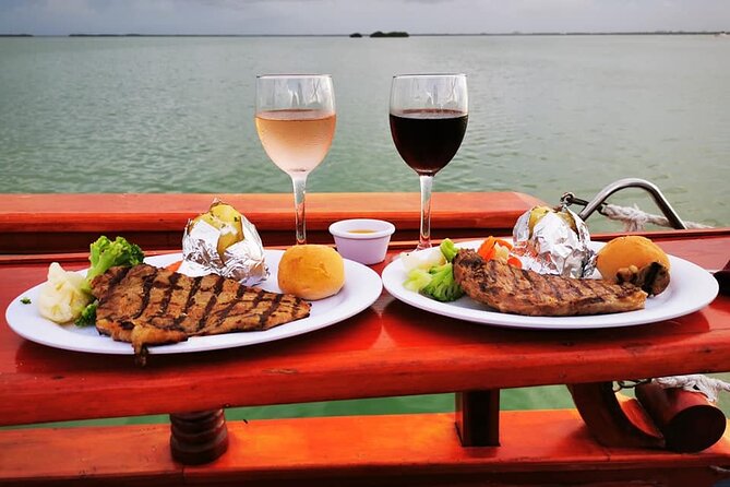 Amazing Romantic Dinner on a Spanish Galeon with Saxophone Music - Sunset on Nichupte Lagoon aboard the Columbus