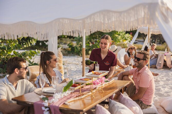 Aruba Eagle Beach Romantic Sunset Picnic in a Luxury Cabana - What You Eat and Drink During the Two Hours