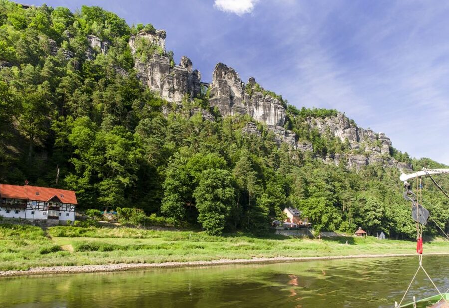 Bad Schandau: Romantic end of the day tour (L33) - Why the river changes your view of Saxon Switzerland