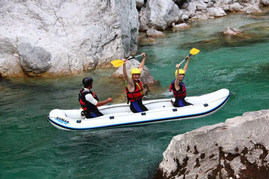 Bovec: Soča River Private Rafting Experience for Couples - Mountain views without a separate sightseeing stop