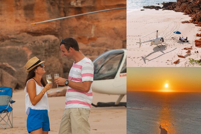Broome: Romantic 45-Min Private Helicopter Flight & Beach Picnic - A private flight with a beach landing