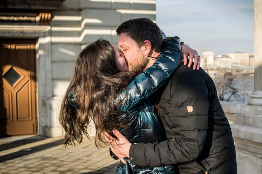 Budapest: Proposal Photos at enchanting Fisherman's Bastion - What the finished photographs include
