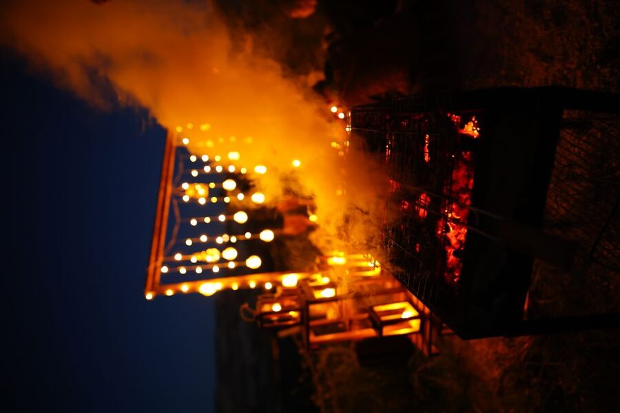 Cappadocia: Romantic Concept Dinner in the Valley - Lanterns, rustic wood, and a private table