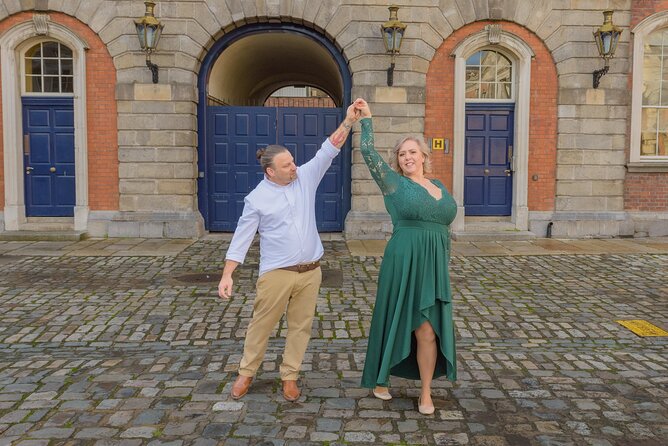 Celebrate Every Love Story - Ha’penny Bridge: finishing beside the River Liffey