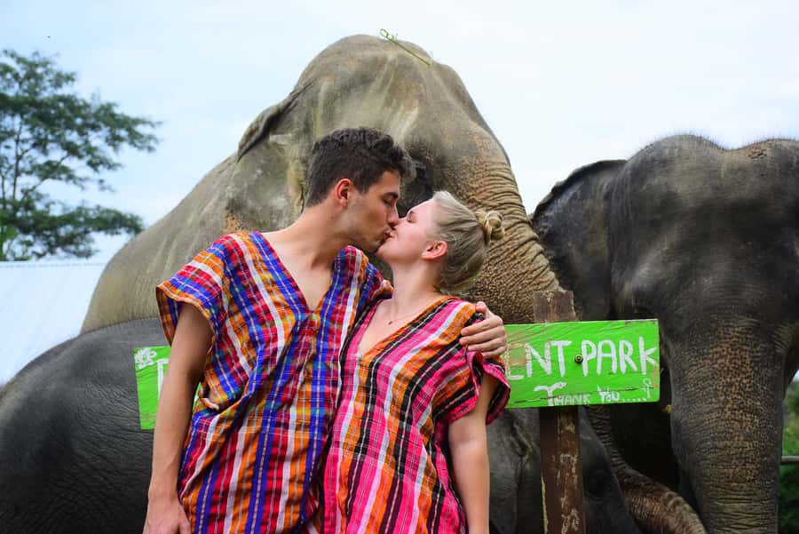 Chiang Mai: Private Elephant Care Experience for Couples - A private start from Chiang Mai