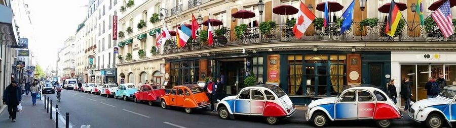 Classic, Romantic Paris: 3-Hour Vintage 2CV Tour - Opéra Garnier and the route toward the Seine