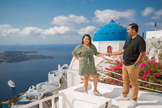 Couple and Family Photoshoot Experiece in Santorini - Starting in Imerovigli