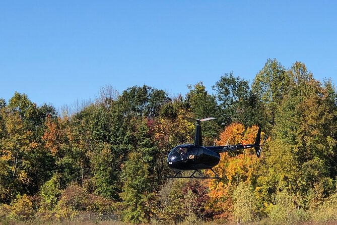 Couple's Private Hudson Valley Fall Foliage Helicopter Tour from Westchester - What you see during the 30 to 45-minute flight