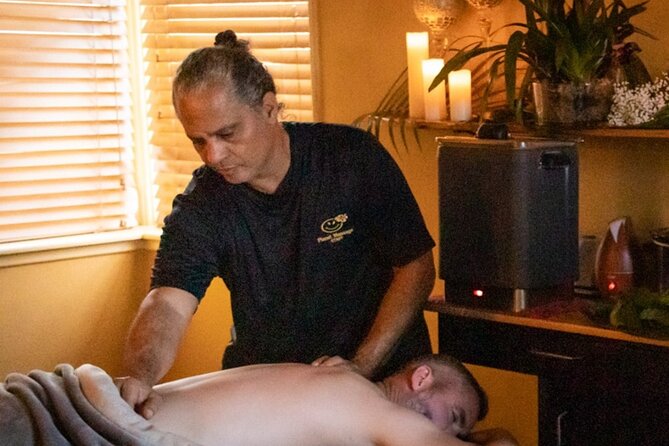 Couples Outdoor Bamboo Garden Massage or Ultimate Candlelight Signature Massage - The indoor candlelight option