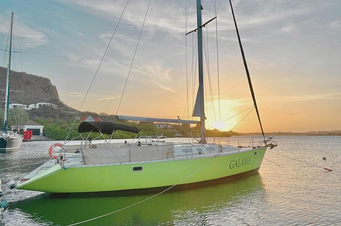 Curacao Private Romantic Sunset Tour for 2 - Mediterranean snacks and drinks aboard