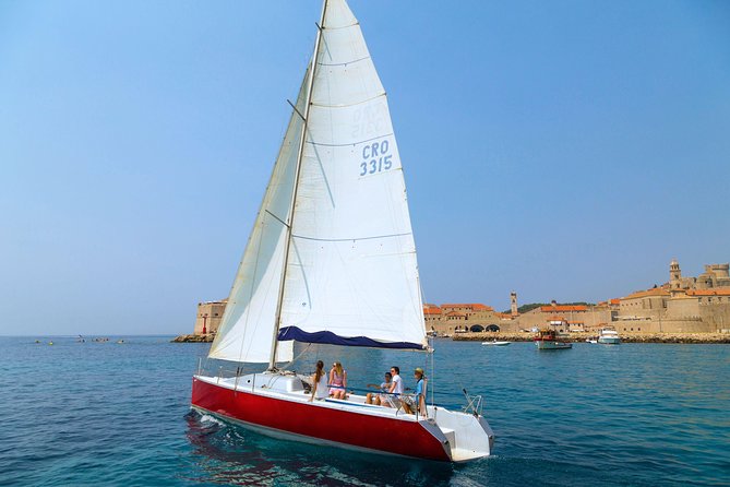 Dubrovnik Private Romantic Sunset Sailing - Dubrovnik City Walls from the sea