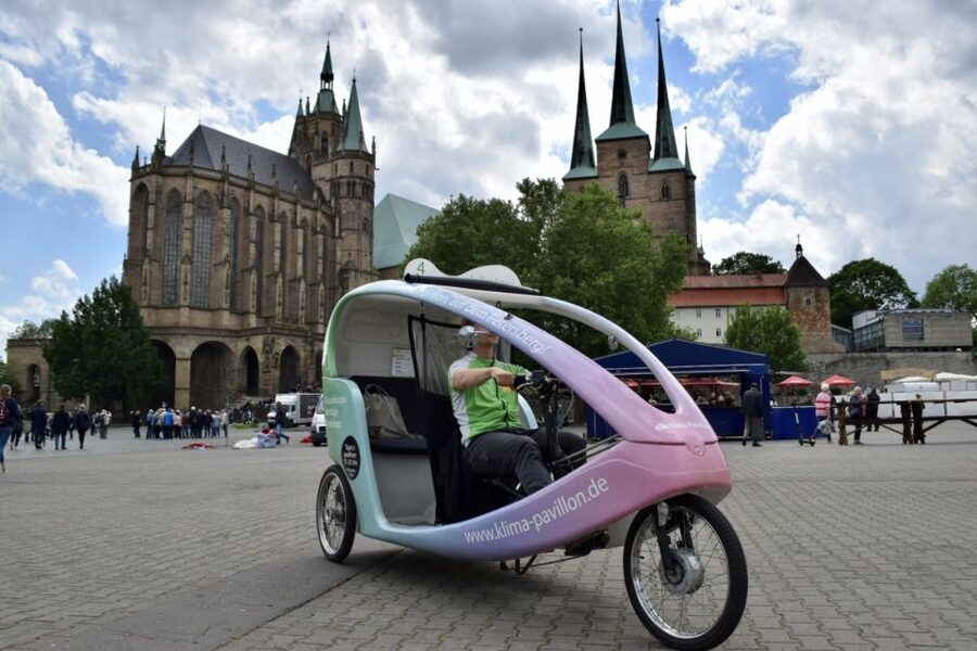 Erfurt: Romantic Rickshaw Tour For Two - Why a rickshaw works well in Erfurt