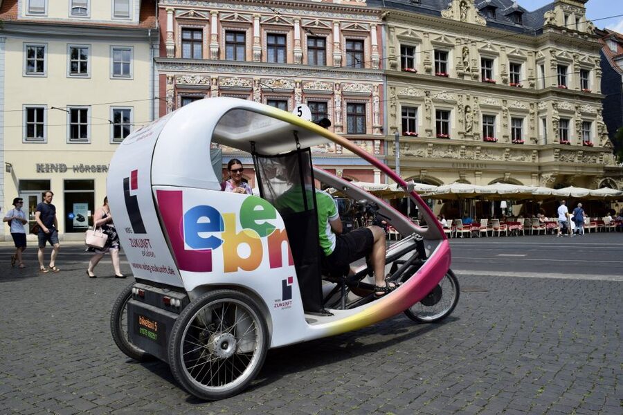 Erfurt: Romantic Rickshaw Tour For Two - How the two-hour timing works