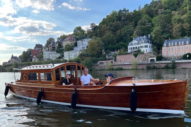 Exclusive private boat trip for couples in Heidelberg - Key points at a glance