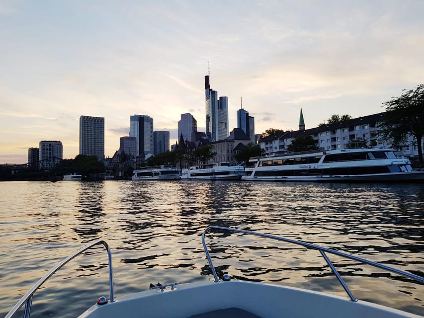 Frankfurt: Private Romantic Skyline Boat Tour - What the $293 Price Really Covers