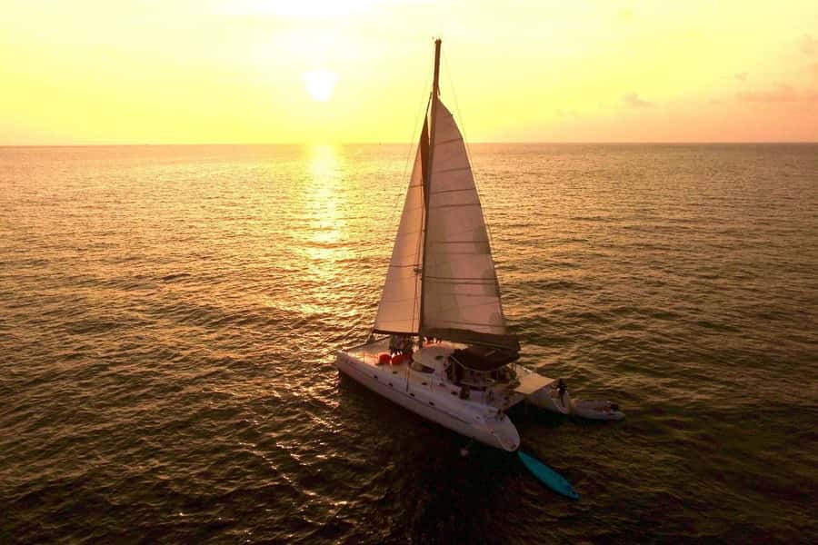Grand Bay: Honeymoon/Lovers Sunset Tour with Romantic Dinner - The value of $688 for two
