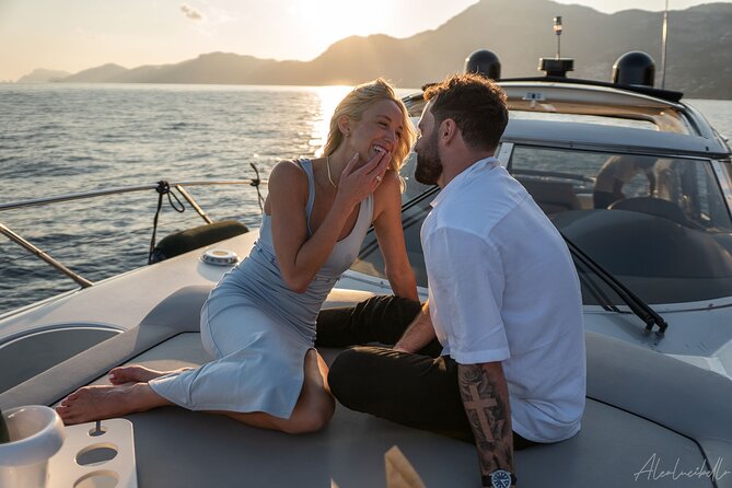 He said yes! Marriage Proposal at Sunset - The boat’s comfort and small practical details