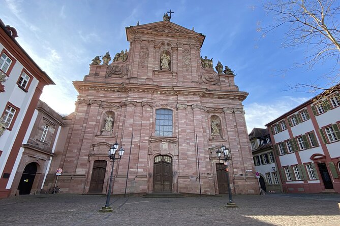 Heidelberg Old Town: Romantic Walking Tour & Game - The Neckar lock, dam, and Karlstor