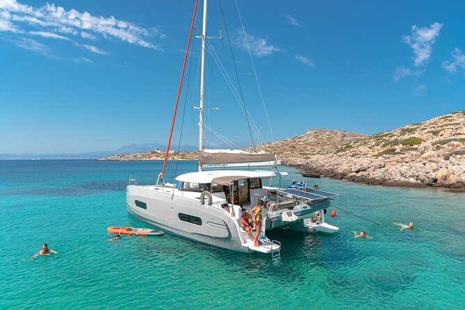 Heraklion: Sunset Luxury Cruise with Sushi and Open Bar - A sunset cruise with a proper swimming stop