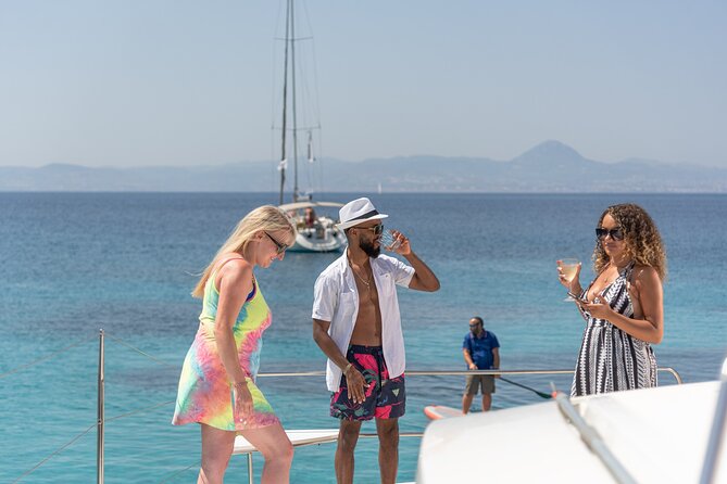 Heraklion: Sunset Luxury Cruise with Sushi and Open Bar - Music, sunbeds, and the mood on board