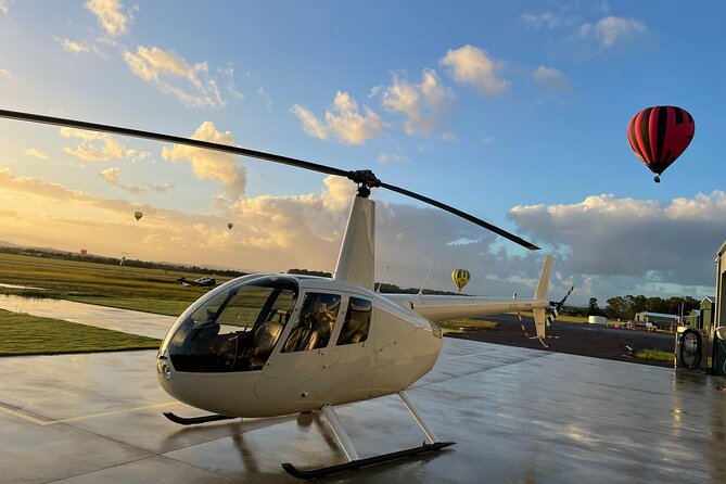 Hunter Valley Romantic Bubbly Breakfast Helicopter Tour from Cessnock - Taking off from Cessnock Airport