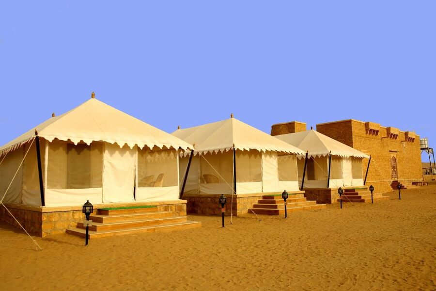 Jaisalmer: Romantic Night with Luxury Desert Camping - Kuldhara, an abandoned village with a strange atmosphere