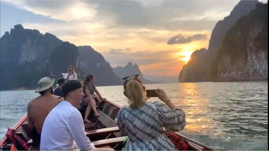 Khao Lak: Cheow Lan Lake Romantic Sunset Cruise with Drinks - Key points to know before booking
