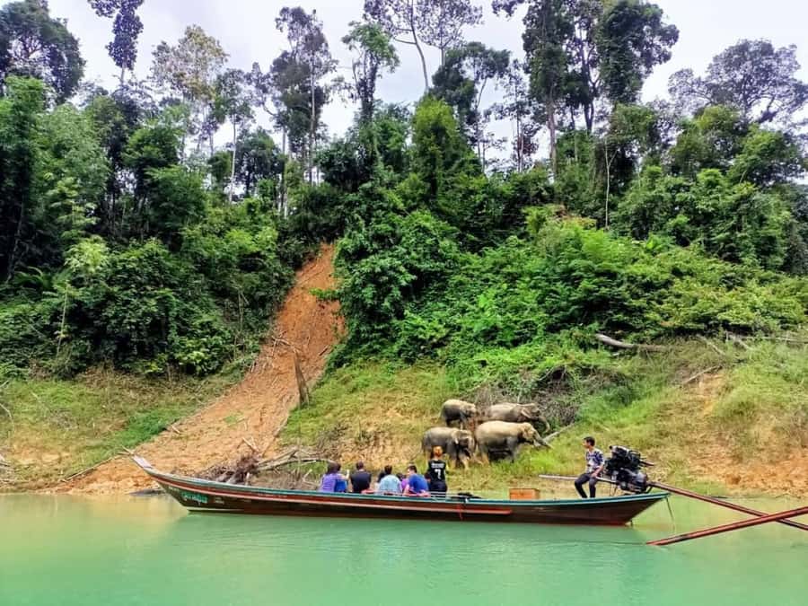 Khao Lak: Cheow Lan Lake Romantic Sunset Cruise with Drinks - Khao Sam Kloe and the best photographs
