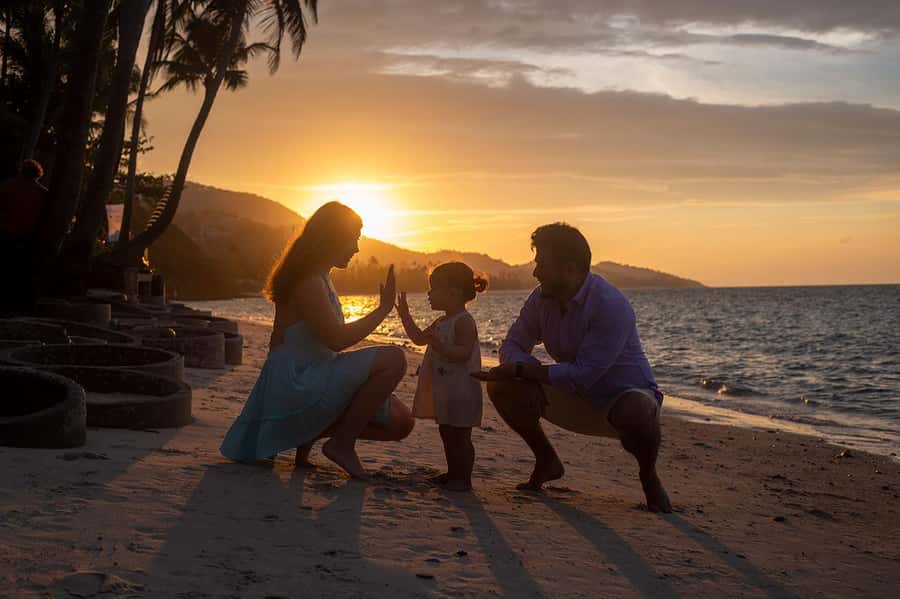 Koh Samui: Private Photoshoot for Couples & Families - Choosing between a beach, viewpoint, or waterfall