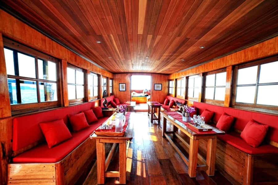 Koh Samui: Red Baron Romantic Sunset Dinner Cruise - Pickup, timing, and the transport warning