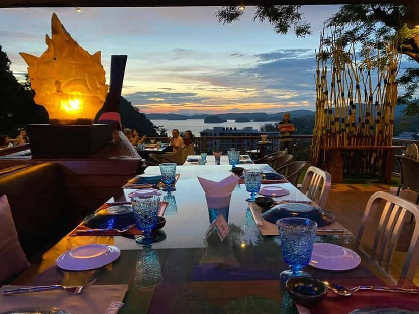 Krabi: Romantic Set-Menu Candlelight Dinner - What you will see above Ao Nang