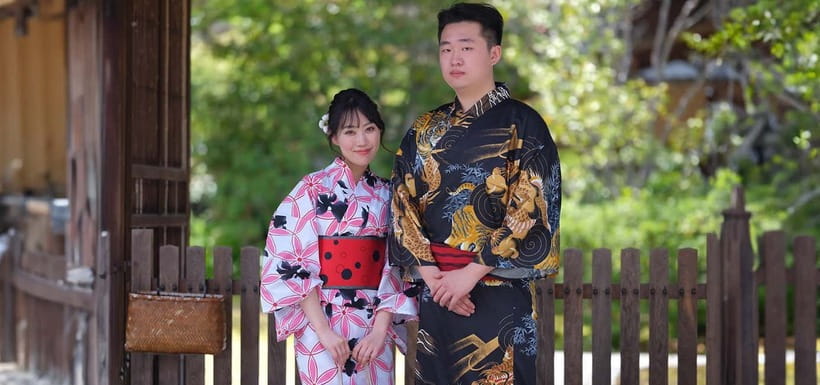 Kyoto Kimono Rental mimosa ｜Kimono/Yukata Rental Couple Plan - What the price really buys you