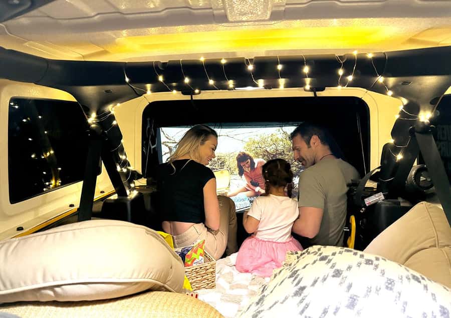 Las Vegas: Couple's Movie Night in the Mountains - What $100 per person gets you