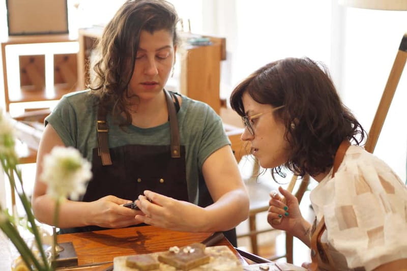 Lisbon: Couples’ Silver Jewelry Workshop with Local Artisans - Entering Márcia and Rodrigo’s cozy atelier