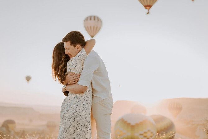 Marriage Proposal and Photoshoot in Cappadocia with Balloon view - A three-hour private session gives you room to breathe