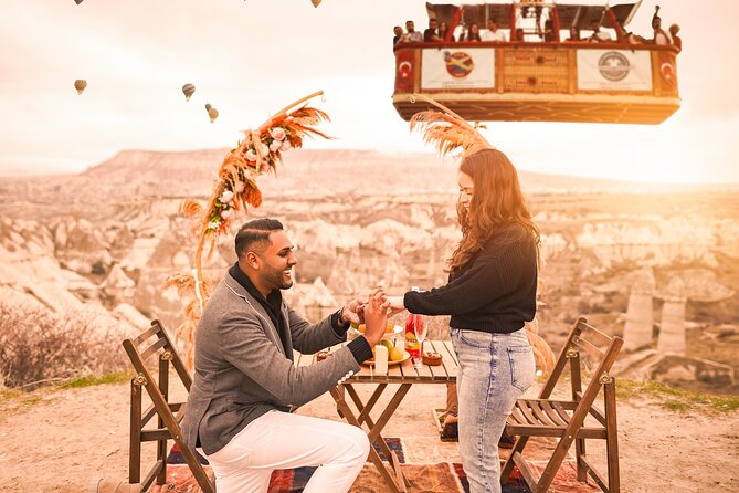 Marriage Proposal and Photoshoot in Cappadocia with Balloon view - Who should book this Cappadocia proposal?
