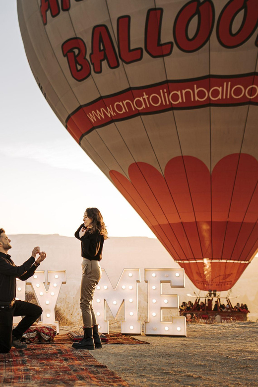 Marriage Proposal Surprise & Engagement in Cappadocia - Practical limits and small details to settle