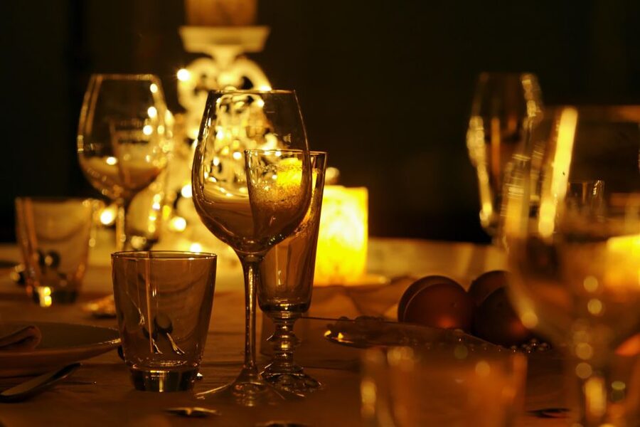 Naples: romantic dinner on the rooftop terrace - A candlelit dinner above the Gulf of Naples