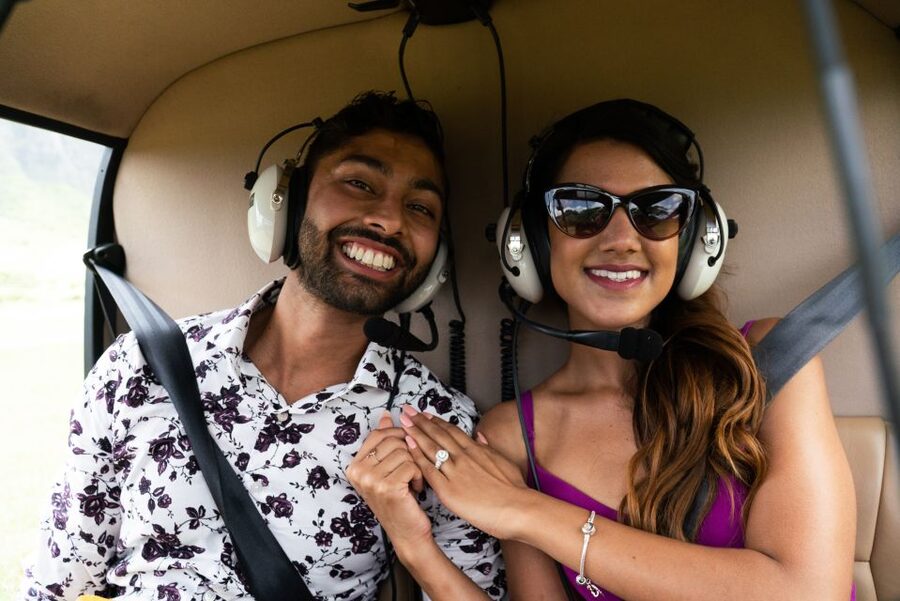 Oahu: Exclusive Private Romantic Flight - Waikiki and Diamond Head from above