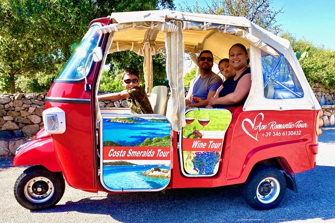 Olbia : Private Romantic Tuk-Tuk Tour - Comfort, Timing, and Meeting Point Advice