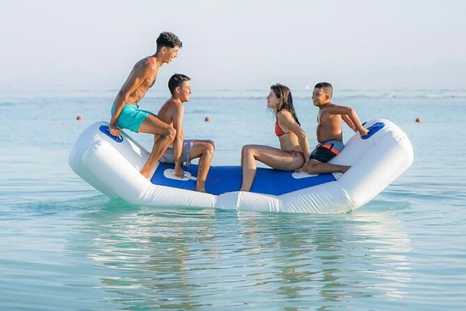Orange Bay Island 2 Snorkeling Stops Water Sports Romantic Escape - The yacht ride and the first reef stop