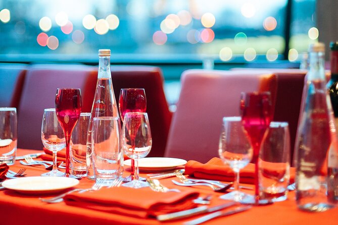 Paris Valentine's Day Dinner Cruise by Bateaux-Mouches - The Eiffel Tower after dark