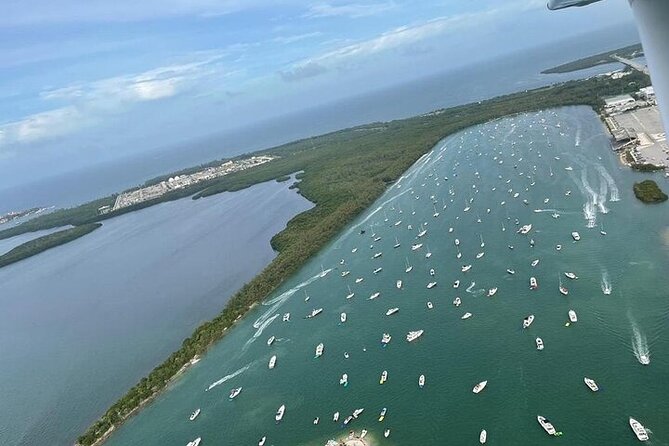 Private 60 Minute Romantic Air Tour with Champagne in Miami - Coconut Grove and Vizcaya’s gardens