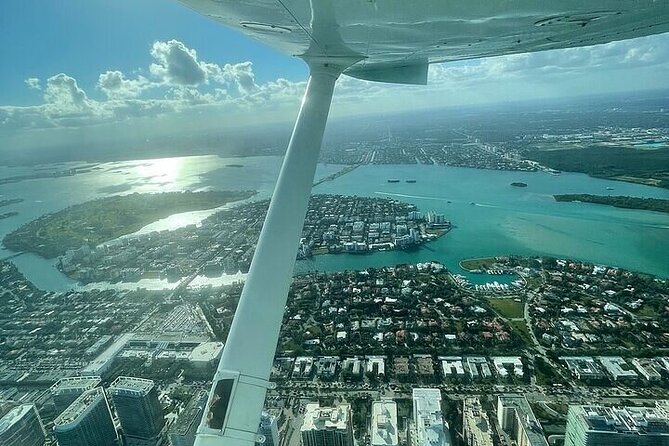 Private 60 Minute Romantic Excursion Air Tour with Champagne - Sunny Isles and the northern shoreline