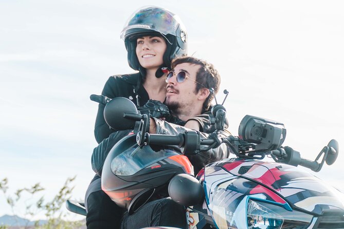 Private Guided Red Rock Canyon Tour for Couples on a CanAm Trike - Getting comfortable on the Can-Am Ryker