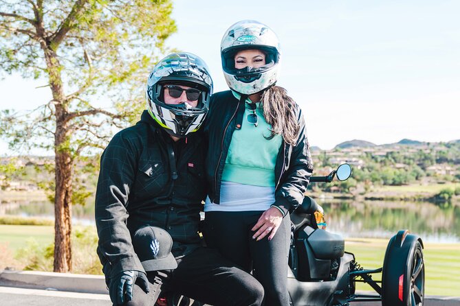 Private Guided Red Rock Canyon Tour for Couples on a CanAm Trike - Blue Diamond and the Cottonwood Station stop