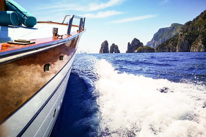 Private Island of Capri Boat Tour for Couples - Green Grotto: the best chance for a swim